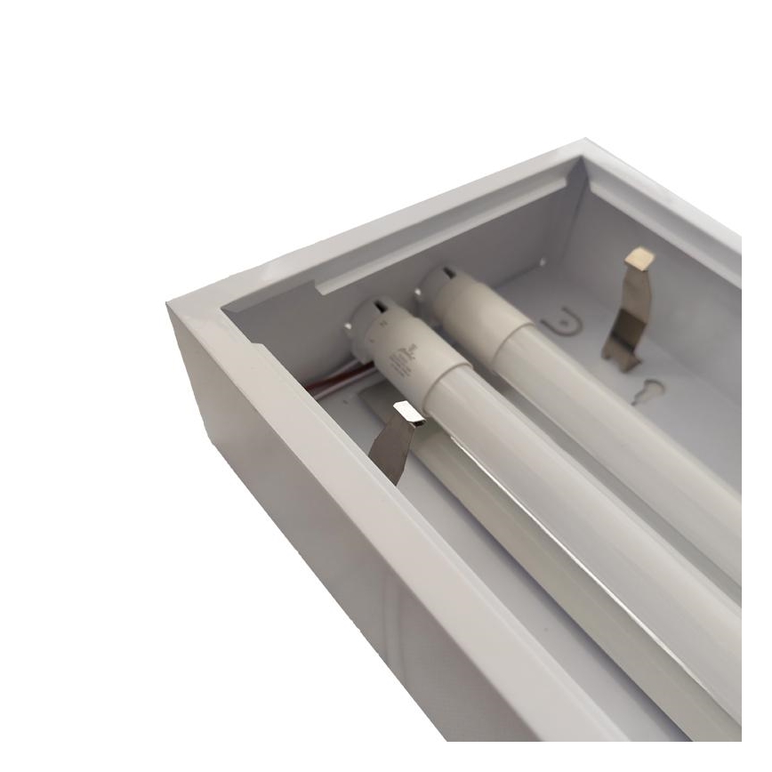 Iluminação fluorescente T8 2xG13/18W/230V 120 cm branco