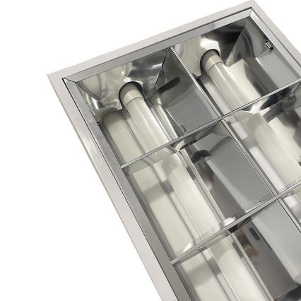 Iluminação fluorescente T8 2xG13/18W/230V 120 cm