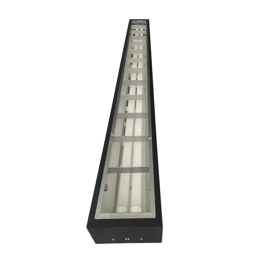 Iluminação fluorescente T8 2xG13/18W/230V 120 cm preto