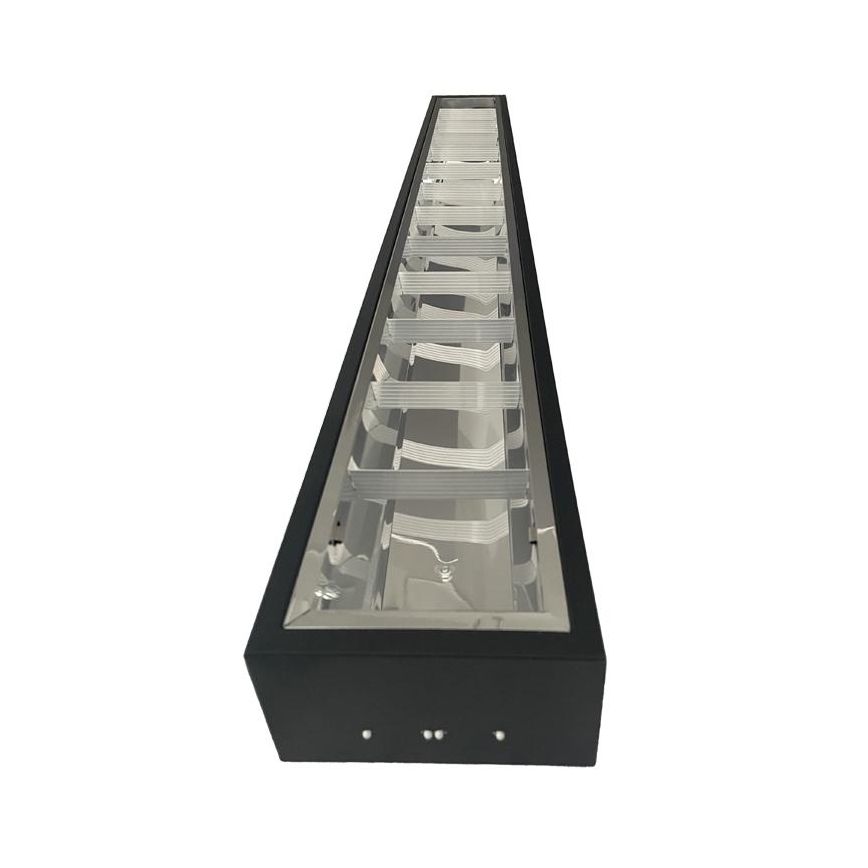 Iluminação fluorescente T8 2xG13/18W/230V 120 cm preto