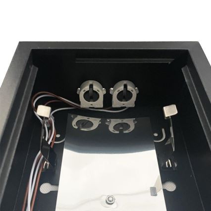 Iluminação fluorescente T8 2xG13/18W/230V 120 cm preto