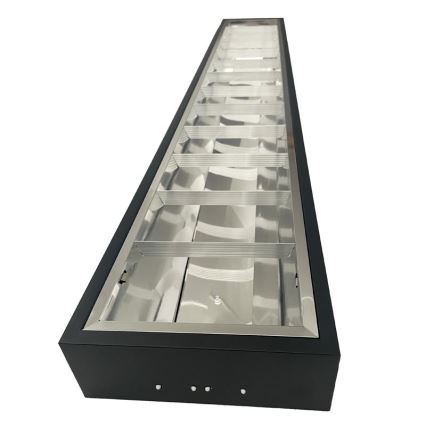 Iluminação fluorescente T8 2xG13/18W/230V 120 cm preto