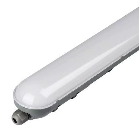 Iluminação industrial fluorescente LED com bateria de emergência 2200mAh 1xLED/36W/230V 4000K 120cm IP65
