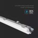 Iluminação industrial fluorescente LED LED/18W/230V 4000K 120cm IP65