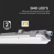 Iluminação industrial fluorescente LED LED/18W/230V 6400K 120cm IP65