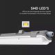 Iluminação industrial fluorescente LED T8 1xG13/10W/230V 6400K 60cm IP65
