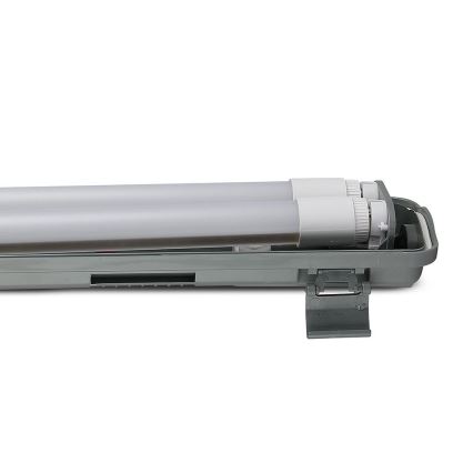 Iluminação industrial fluorescente LED T8 2xG13/22W/230V IP65 6400K 156 cm