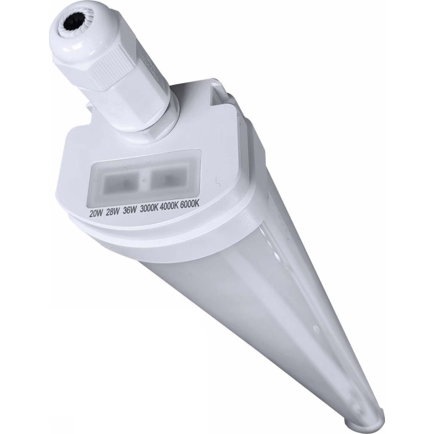 LED Regulação resistente fluorescente iluminação VOLITER LED/20/28/36W/230V 3000/4000/6000K 120 cm IP65 branco