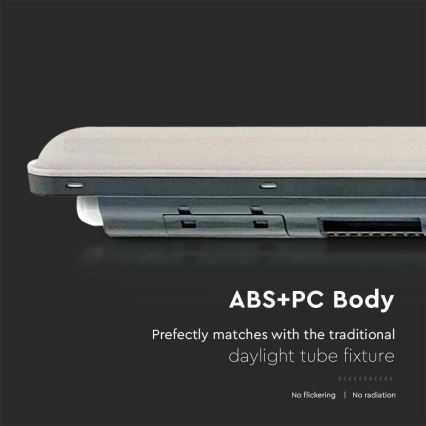 Iluminação industrial fluorescente LED X-SERIES LED/48W/230V 6500K 150 cm IP65