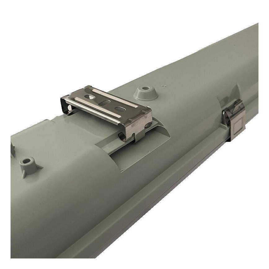 Iluminação industrial fluorescente T8 2xG13/18W/230V IP65 126 cm