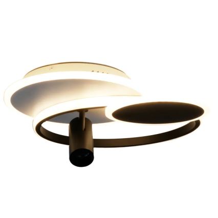Iluminação de teto LED com regulação LED/65W/230V 3000-6500K branco/preto + comando