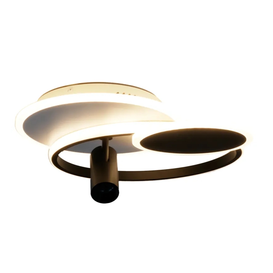 Iluminação de teto LED com regulação LED/65W/230V 3000-6500K branco/preto + comando