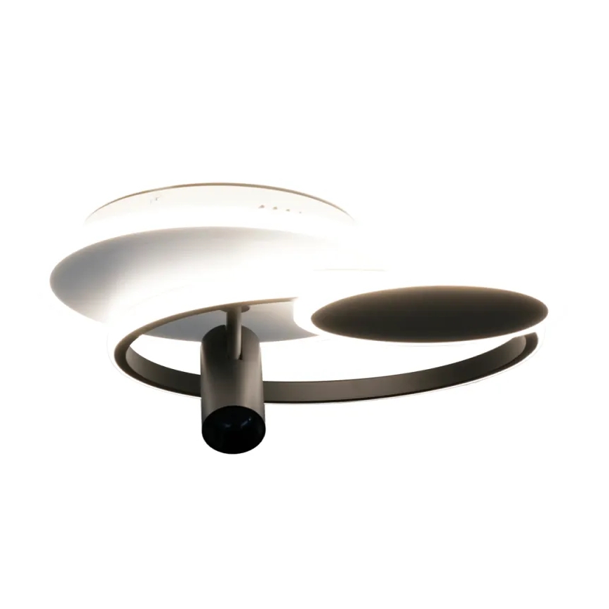 Iluminação de teto LED com regulação LED/65W/230V 3000-6500K branco/preto + comando