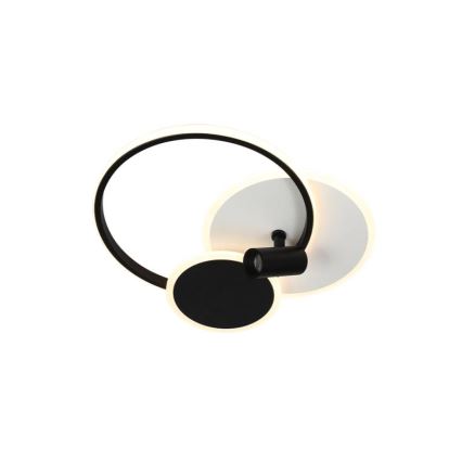 Iluminação de teto LED com regulação LED/65W/230V 3000-6500K branco/preto + comando