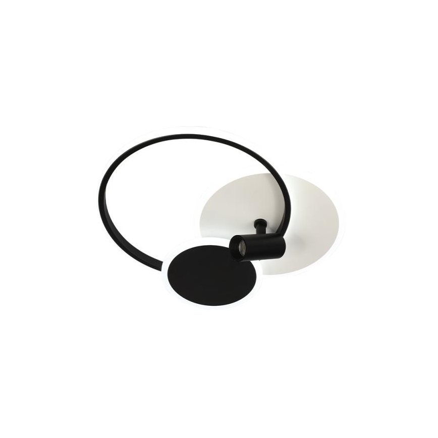 Iluminação de teto LED com regulação LED/65W/230V 3000-6500K branco/preto + comando