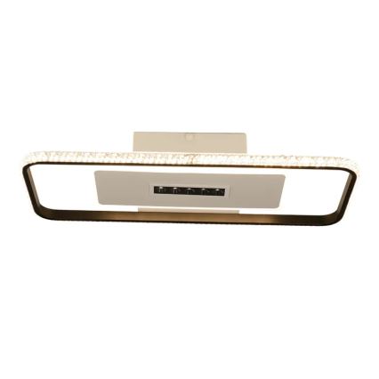 Iluminação de teto LED com regulação LED/75W/230V 3000-6500K branco/preto + comando