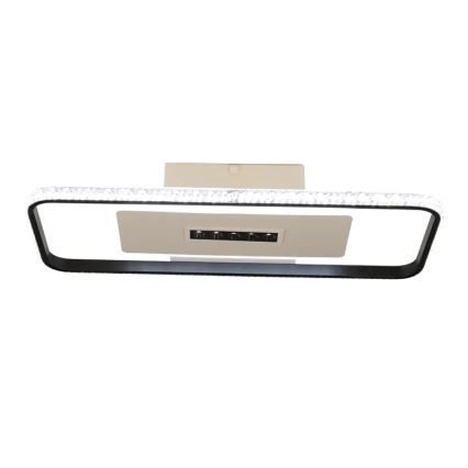 Iluminação de teto LED com regulação LED/75W/230V 3000-6500K branco/preto + comando
