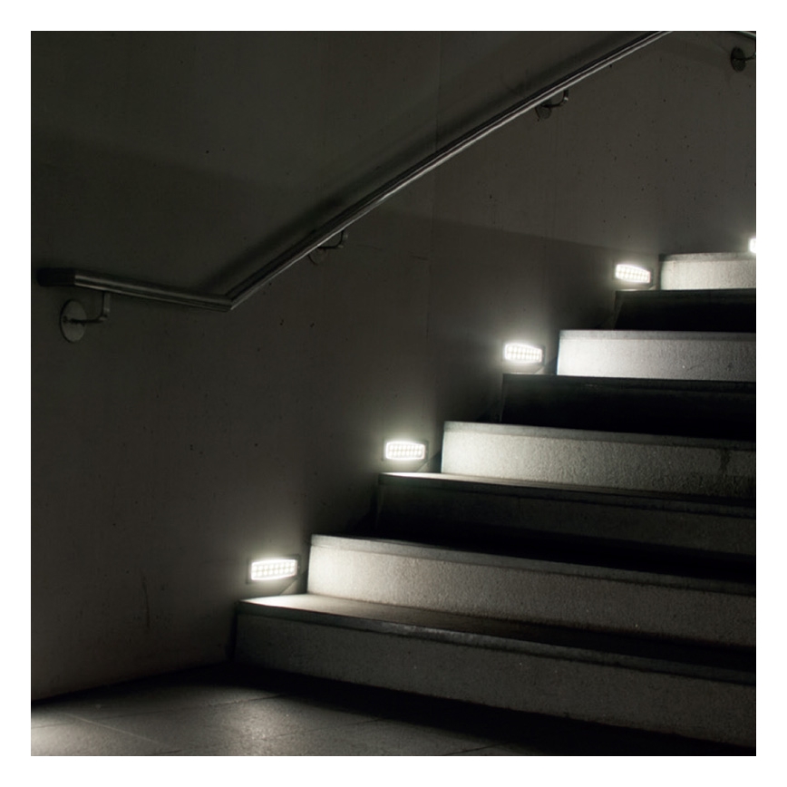 Iluminação LED de exterior INDEX 1x12LED/1W/230V IP54