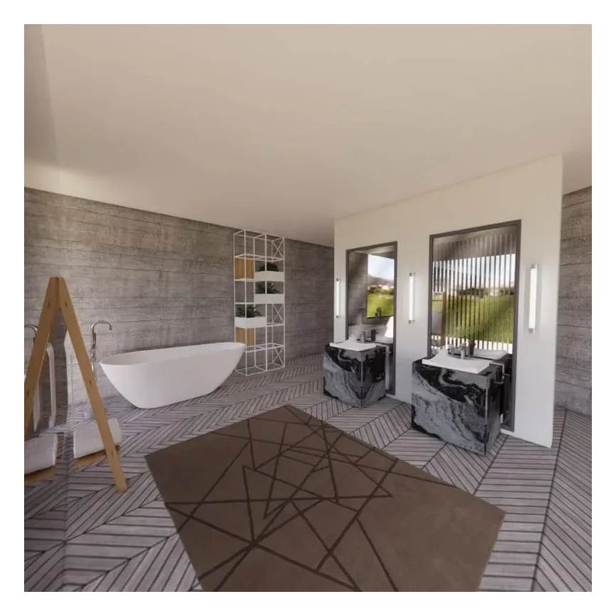 Iluminação LED para espelho de casa de banho LED/15W/230V 4000K IP44