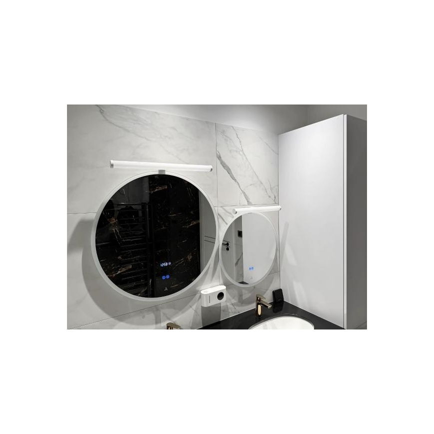 Iluminação LED para espelho de casa de banho 10W/230V 45 cm IP44 branca