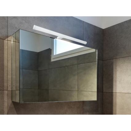 Iluminação LED para espelho de casa de banho 10W/230V 45 cm IP44 branca