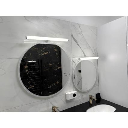 Iluminação LED para espelho de casa de banho 12W/230V 59,5 cm IP44 branca