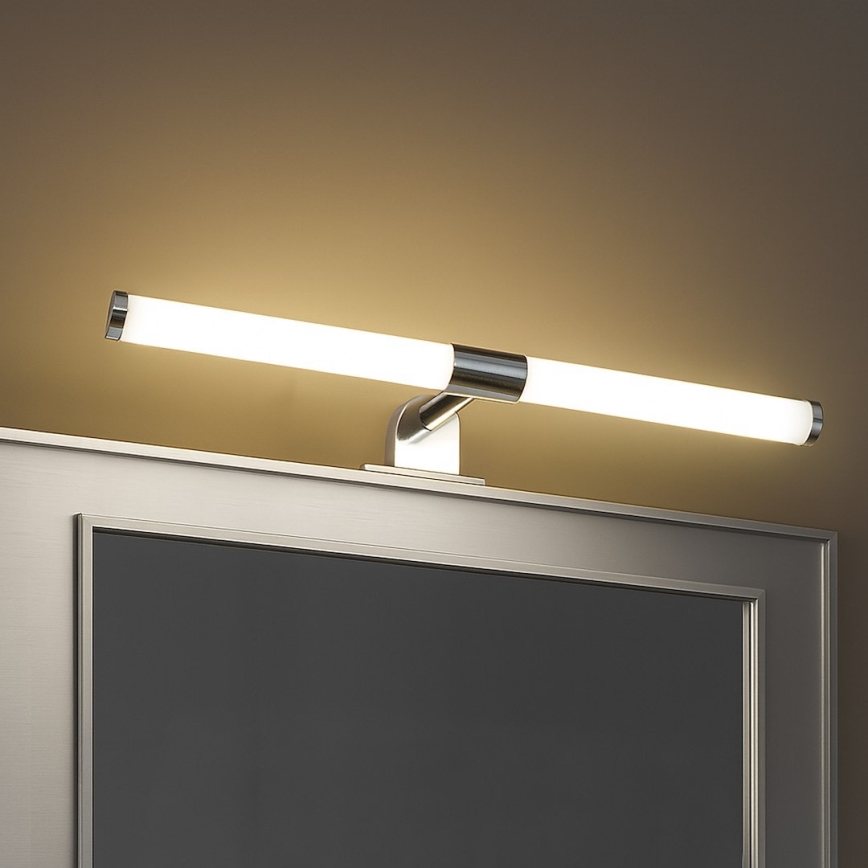 Iluminação LED para espelho de casa de banho 2 em 1 APA LED/6W/230V 40 cm IP44 cromado polido