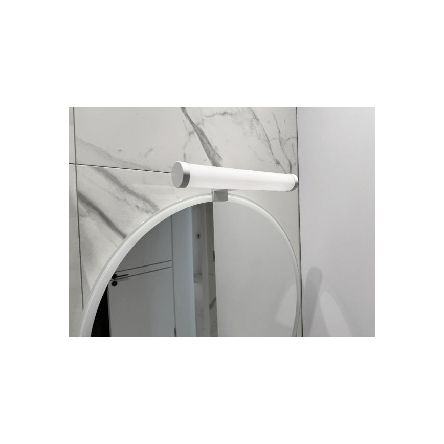 Iluminação LED para espelho de casa de banho 8W/230V, 30 cm, IP44, branca