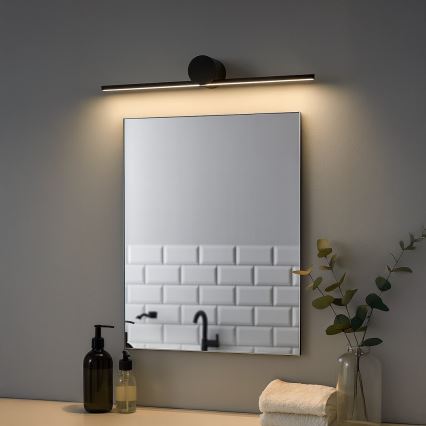 Iluminação LED para espelho de casa de banho ARTIST LED/6W/230V 40 cm IP44 preta