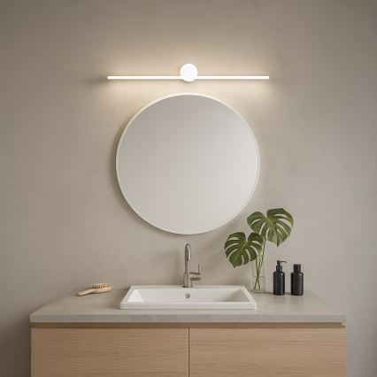 Iluminação LED para espelho de casa de banho ARTIST LED/9W/230V 60 cm IP44 branca