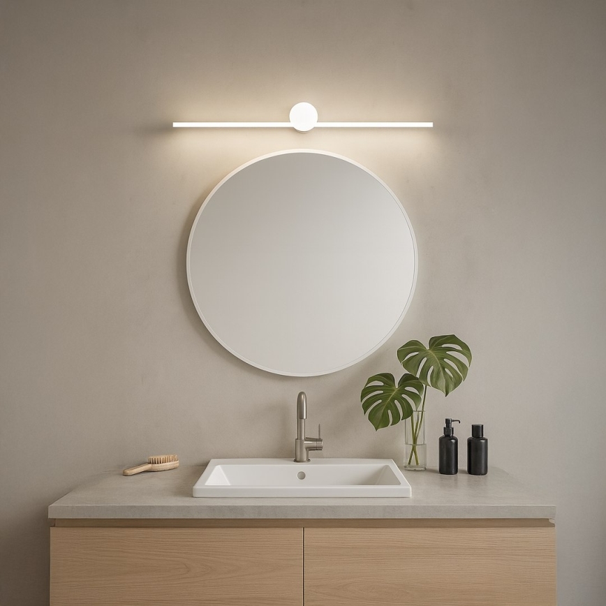 Iluminação LED para espelho de casa de banho ARTIST LED/9W/230V 60 cm IP44 branca