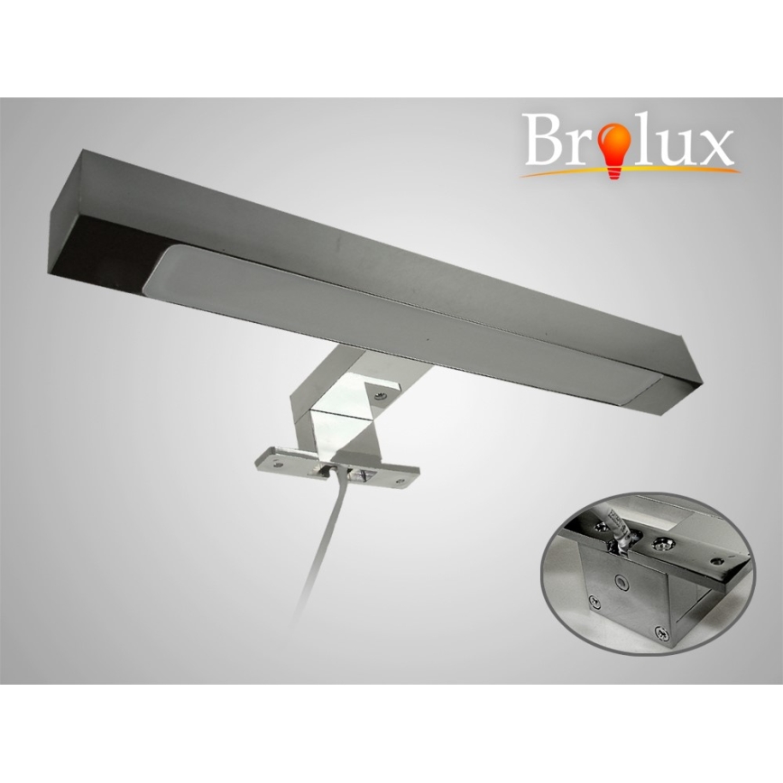Iluminação LED para espelho de casa de banho ENGIS LED/7,2W/230V 30 cm IP44 cromado brilhante