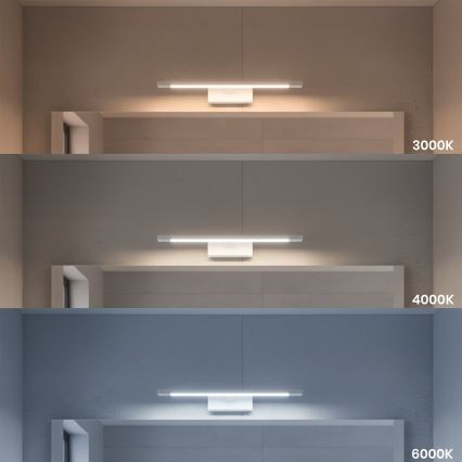 Iluminação LED para espelho de casa de banho KLIMT LED/8W/230V 3000/4000/6000K 40 cm IP44 branca