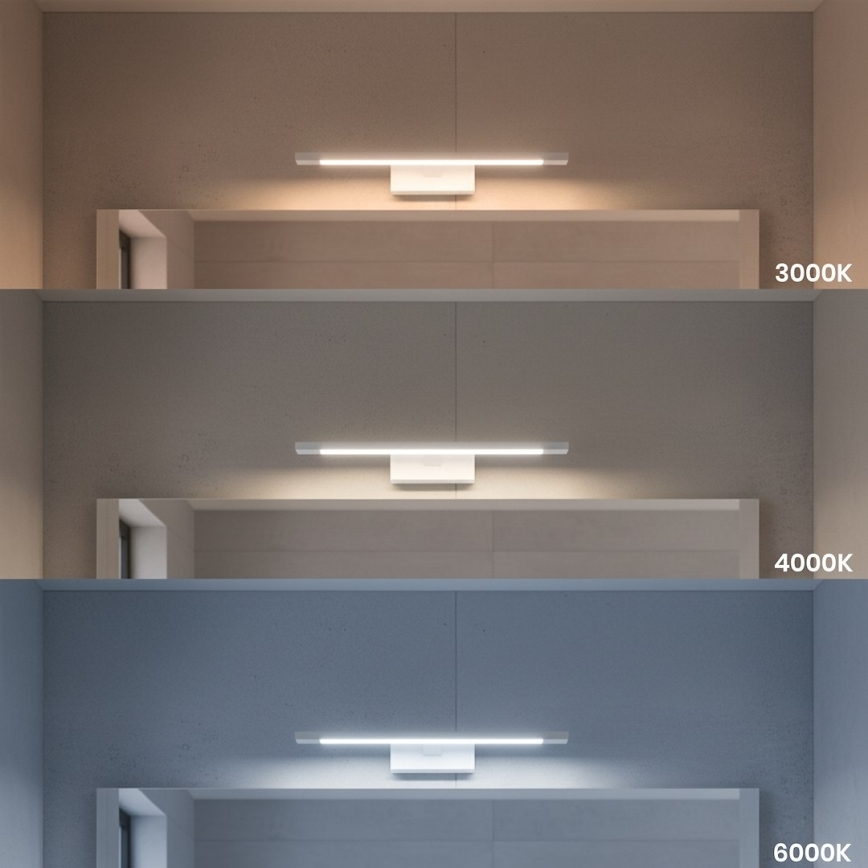 Iluminação LED para espelho de casa de banho KLIMT LED/8W/230V 3000/4000/6000K 40 cm IP44 branca