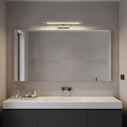 Iluminação LED para espelho de casa de banho KLIMT LED/8W/230V 3000/4000/6000K 40 cm IP44 cromado brilhante