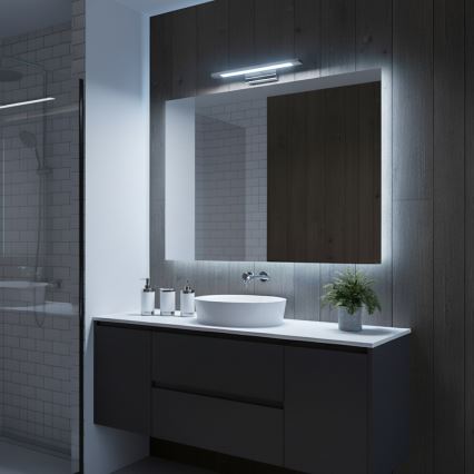 Iluminação LED para espelho de casa de banho KLIMT LED/8W/230V 3000/4000/6000K 40 cm IP44 cromado brilhante