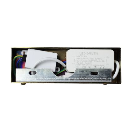 Iluminação LED para espelho de casa de banho KLIMT LED/8W/230V 3000/4000/6000K 40 cm IP44 dourada