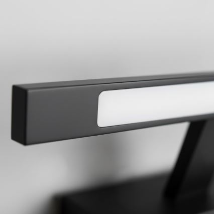 Iluminação LED para espelho de casa de banho KLIMT LED/8W/230V 3000/4000/6000K 40 cm IP44 preta