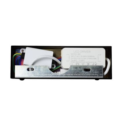 Iluminação LED para espelho de casa de banho KLIMT LED/8W/230V 3000/4000/6000K 40 cm IP44 preta