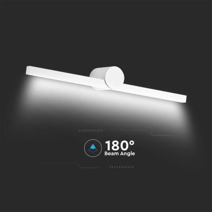 Iluminação LED para espelho de casa de banho LED/10W/230V 4000K IP65 branca
