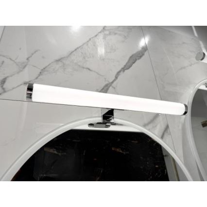 Iluminação LED para espelho de casa de banho LED/10W/230V 45 cm IP44 cromado brilhante