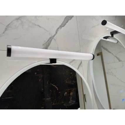 Iluminação LED para espelho de casa de banho LED/10W/230V 45 cm IP44 preta