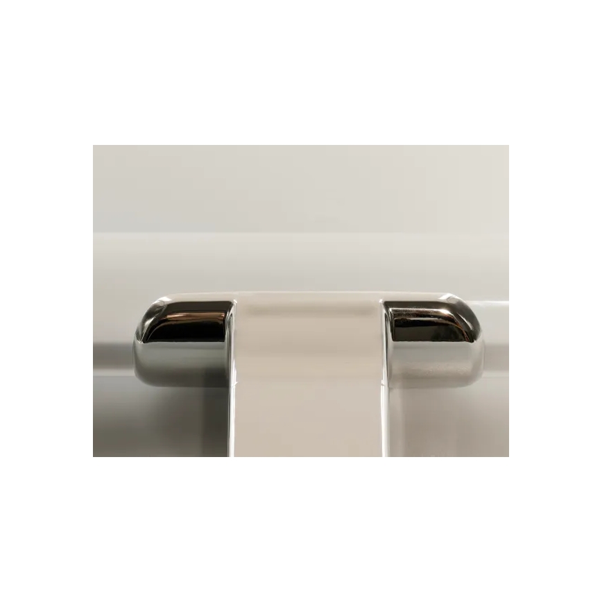 Iluminação LED para espelho de casa de banho LED/12W/230V 59,5 cm IP44 cromado brilhante