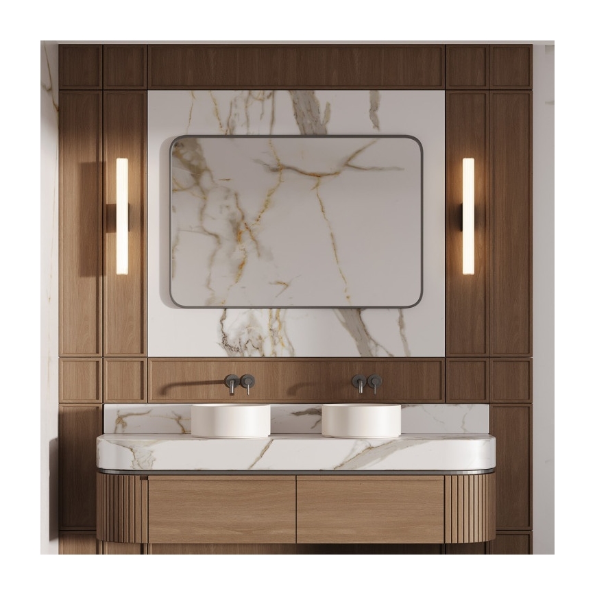 Iluminação LED para espelho de casa de banho LINEA LED/12W/230V 3000/4000/6000K IP44 61 cm branca