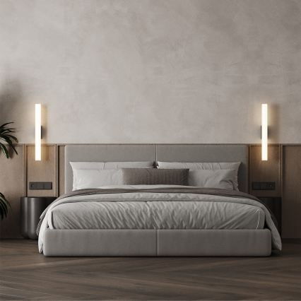 Iluminação LED para espelho de casa de banho LINEA, LED/12W/230V, 3000/4000/6000K, IP44, 61 cm, dourada