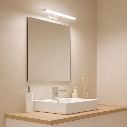 Iluminação LED para espelho de casa de banho MIRORE LED/5W/230V 30 cm IP44 branco