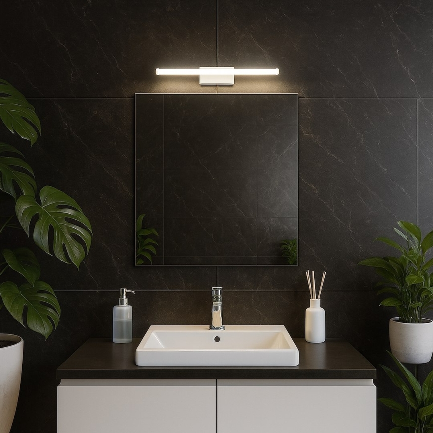 Iluminação LED para espelho de casa de banho MIRORE LED/5W/230V 30 cm IP44 branco