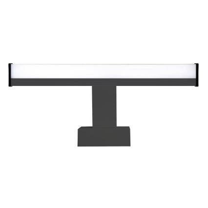 Iluminação LED para espelho de casa de banho MIRORE LED/5W/230V 30 cm IP44 preta