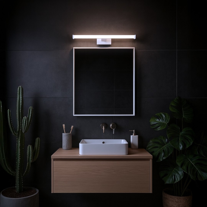 Iluminação LED para espelho de casa de banho MIRORE LED/8W/230V 40 cm IP44 branco