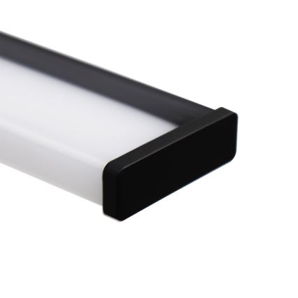 Iluminação LED para espelho de casa de banho MIRORE LED/8W/230V 40 cm IP44 preta